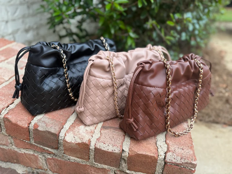 SAWYER SHOULDER BAG - TAUPE (LM-0091Taupe)