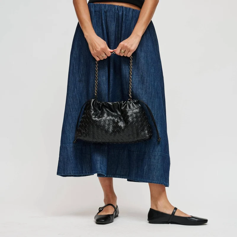 SAWYER SHOULDER BAG - BLACK (LM-0091Black)