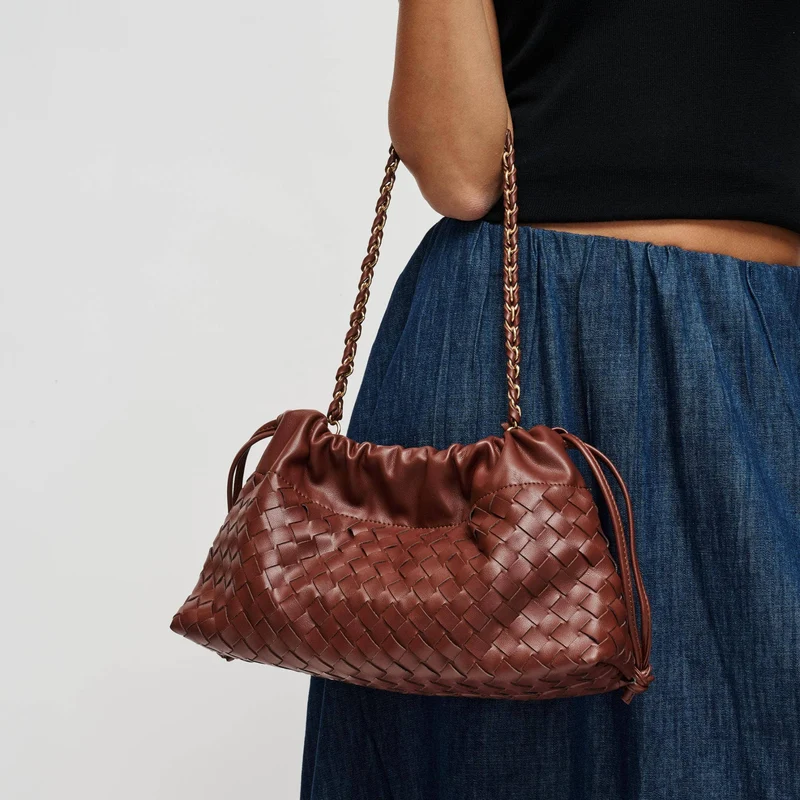 SAWYER SHOULDER BAG - BROWN (LM-0091Brown)