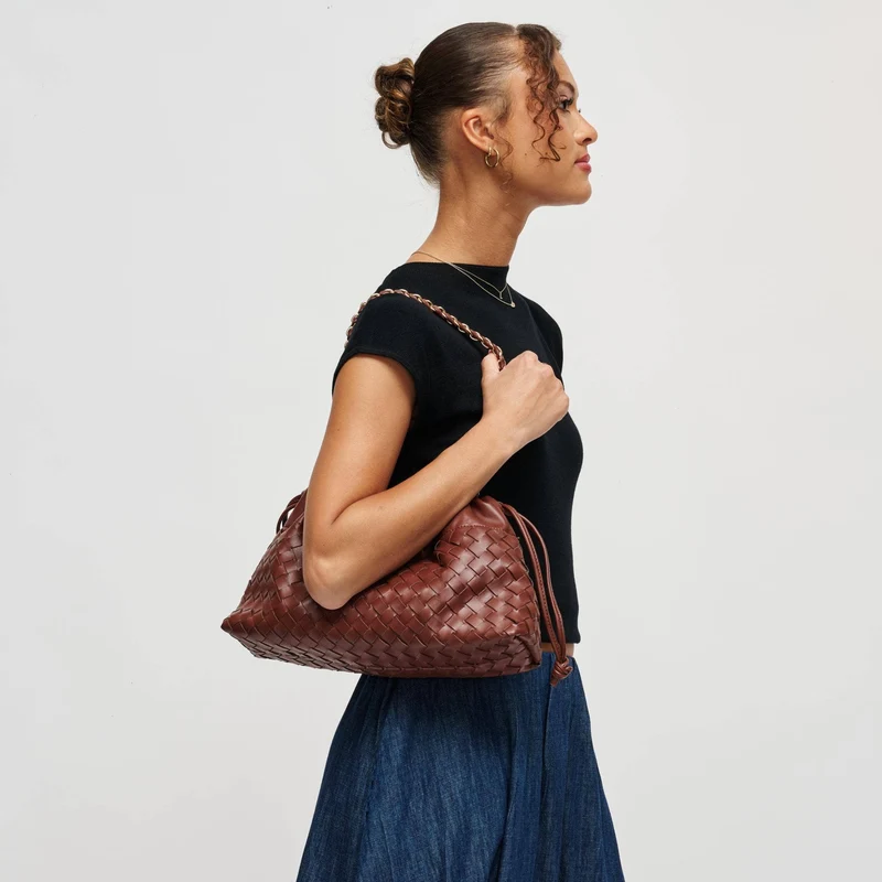 SAWYER SHOULDER BAG - BROWN (LM-0091Brown)