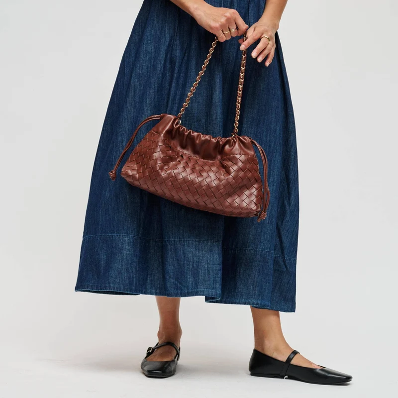 SAWYER SHOULDER BAG - BROWN (LM-0091Brown)