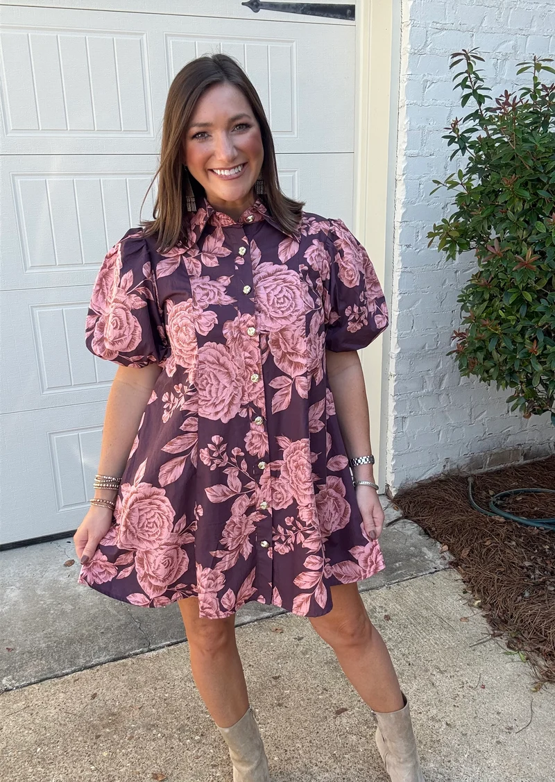IAN FLORAL DRESS (LM-0095)