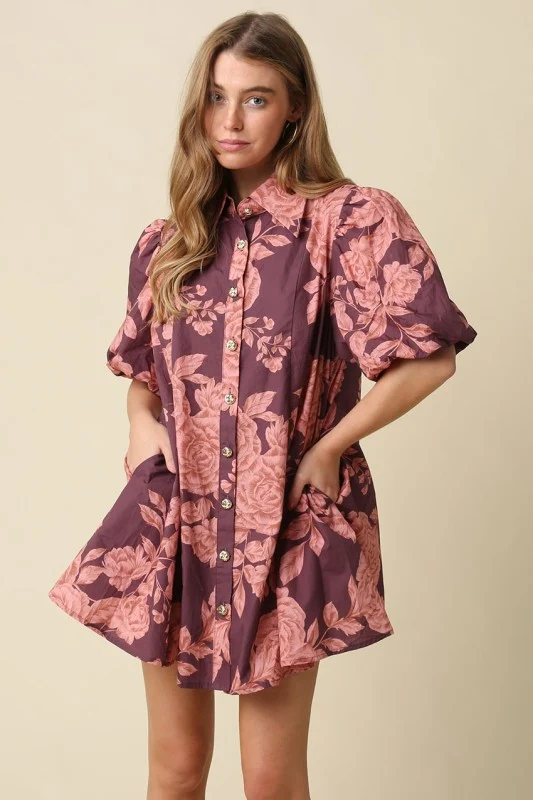 IAN FLORAL DRESS (LM-0095)
