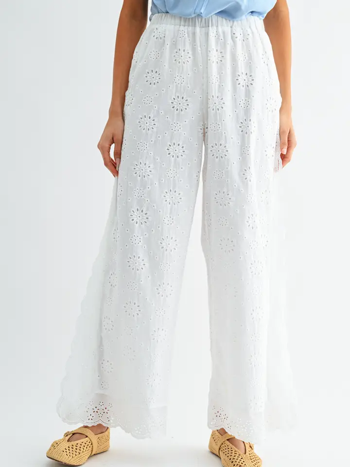 EYELET PANTS (LM-0040)