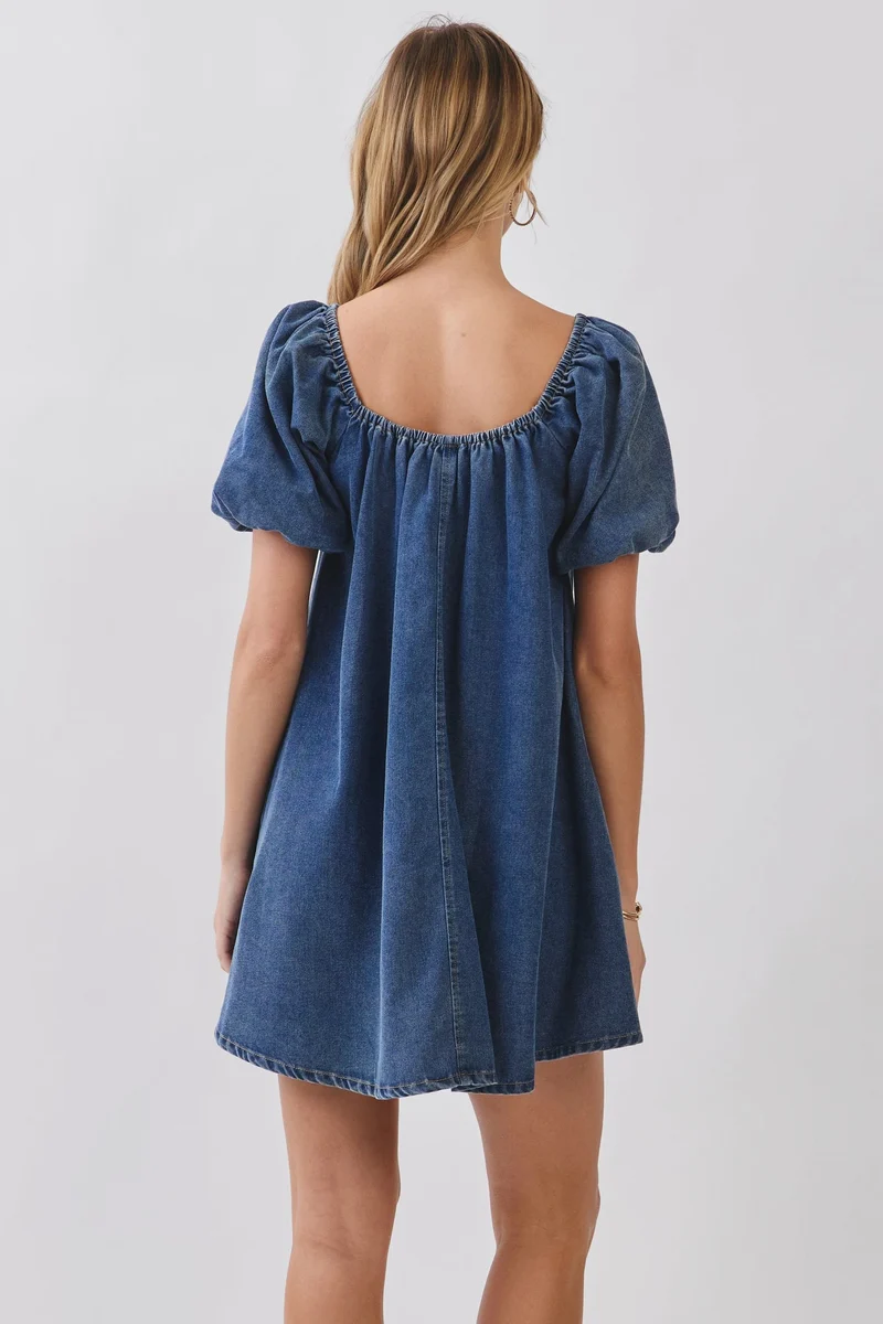 DEMI DENIM DRESS (LM-0071)