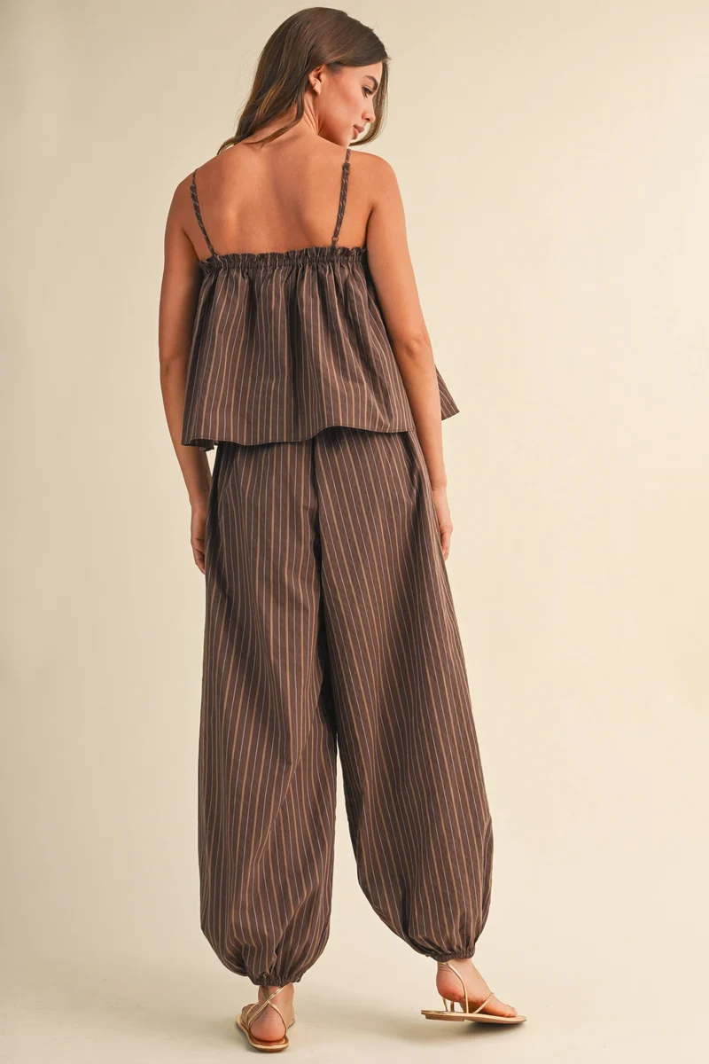 FLOWY BALLOON PANT JUMPSUIT (LM-0070)