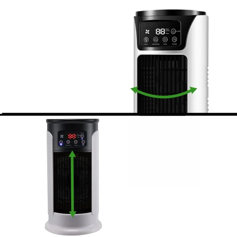 Portable Evaporative Air Cooler | Compact Tabletop Cooling Fan