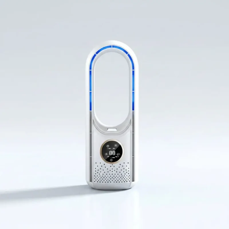 Portable Air Cooler | Compact Bladeless Cooling Unit | Quiet Efficient Design for Small Spaces