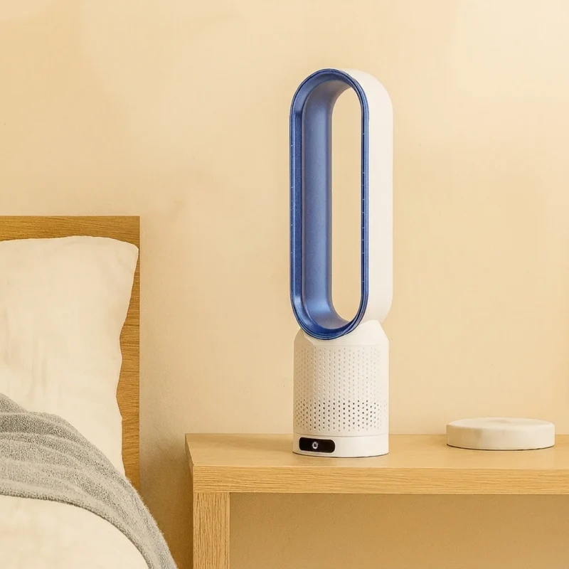 Airpure | 3-in-1 Air Cooler with Air Purifier | Bladeless Fan with 90° Oscillation & Touch LED