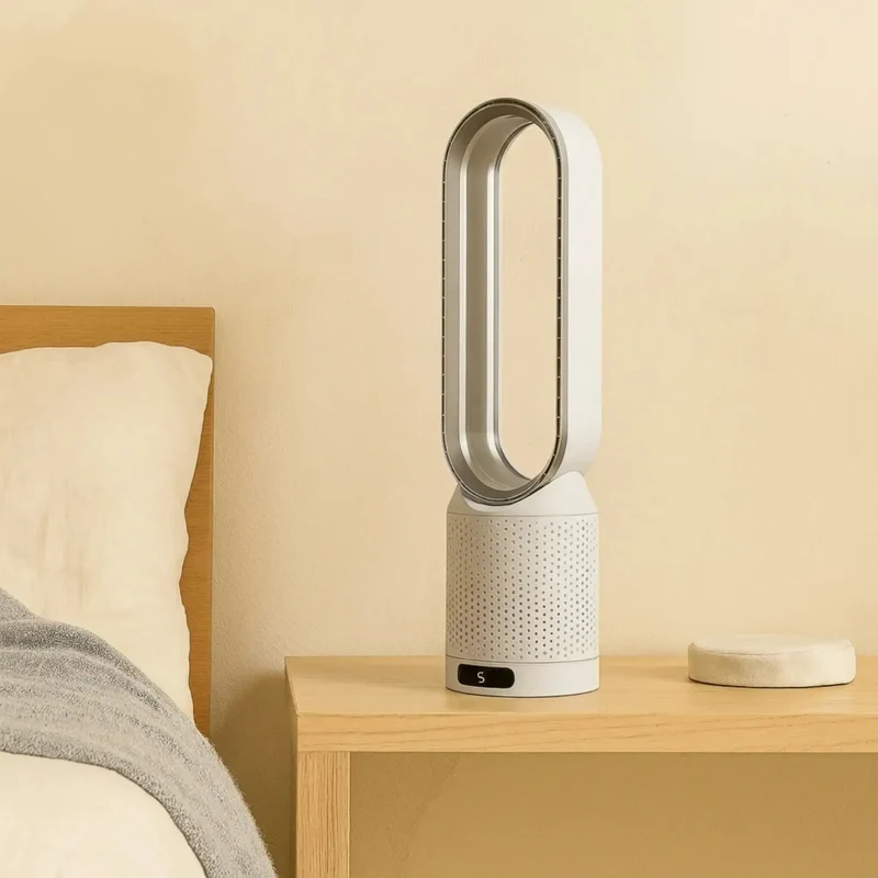 Airpure | 3-in-1 Air Cooler with Air Purifier | Bladeless Fan with 90° Oscillation & Touch LED