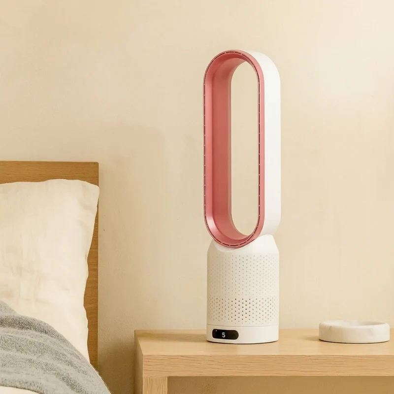 Airpure | 3-in-1 Air Cooler with Air Purifier | Bladeless Fan with 90° Oscillation & Touch LED