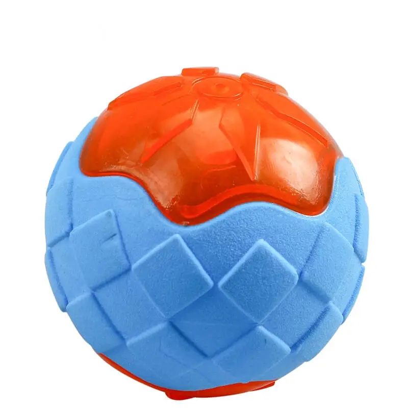 Interactive Dog Toy | Tough Floating Chew Toy with Built-in Squeaker | Durable Fun for Water Play