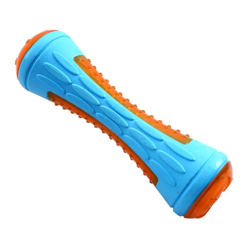 Interactive Dog Toy | Tough Floating Chew Toy with Built-in Squeaker | Durable Fun for Water Play