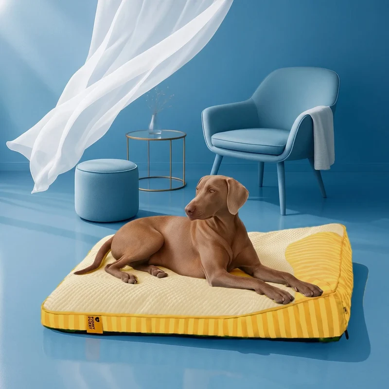 Cooling Nap | Large Orthopedic Dog Bed with Breathable Fabric | Supportive Design for Joint Health