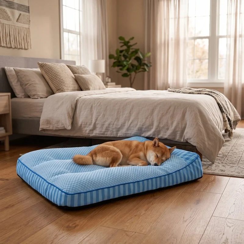 Cooling Nap | Large Orthopedic Dog Bed with Breathable Fabric | Supportive Design for Joint Health