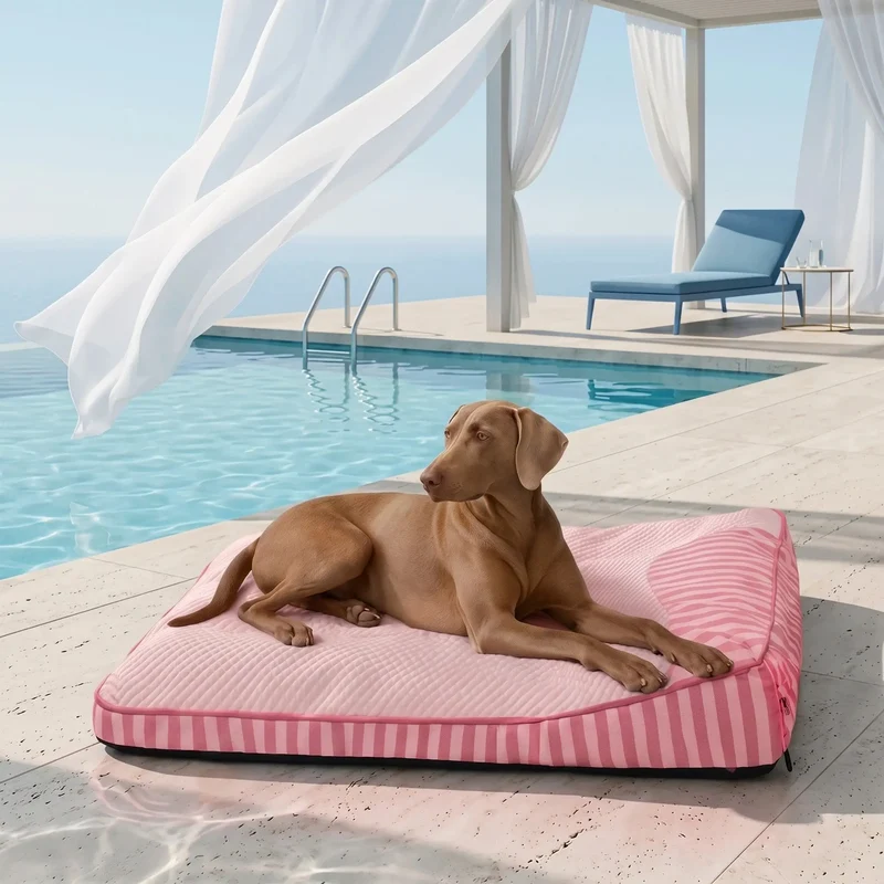 Cooling Orthopedic Dog Bed | Large Design with High-Density Support for Joint Health
