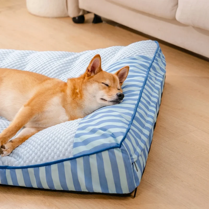 Cooling Orthopedic Dog Bed | Large Design with High-Density Support for Joint Health
