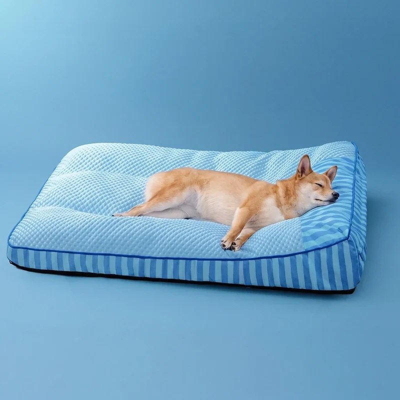 Cooling Orthopedic Dog Bed | Large Design with High-Density Support for Joint Health