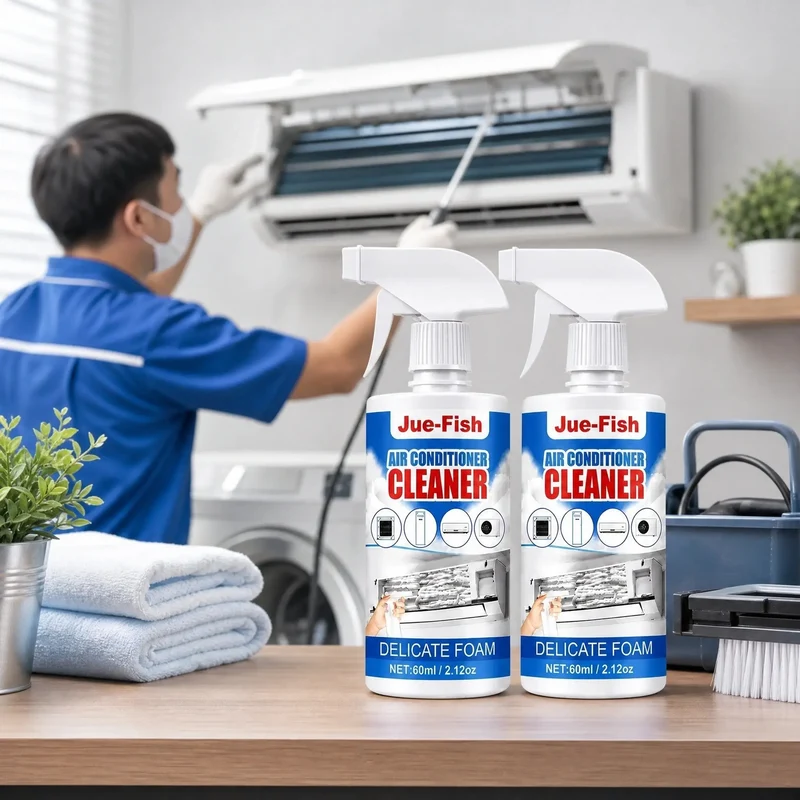 Air Conditioner Cleaner Foam 2 Pack for Wall Mounted AC Units