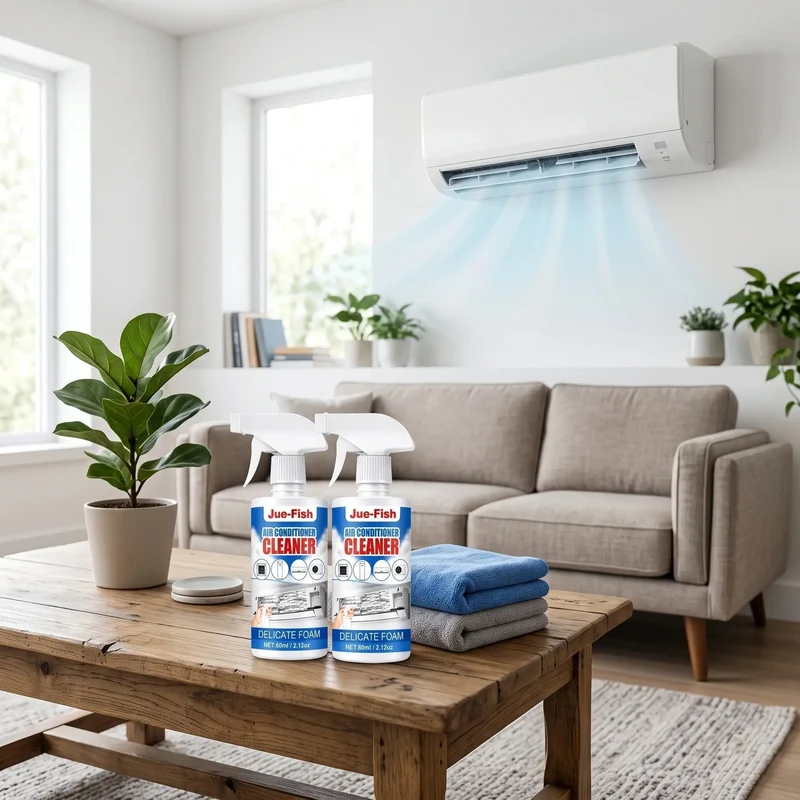 Air Conditioner Cleaner Foam 2 Pack for Wall Mounted AC Units