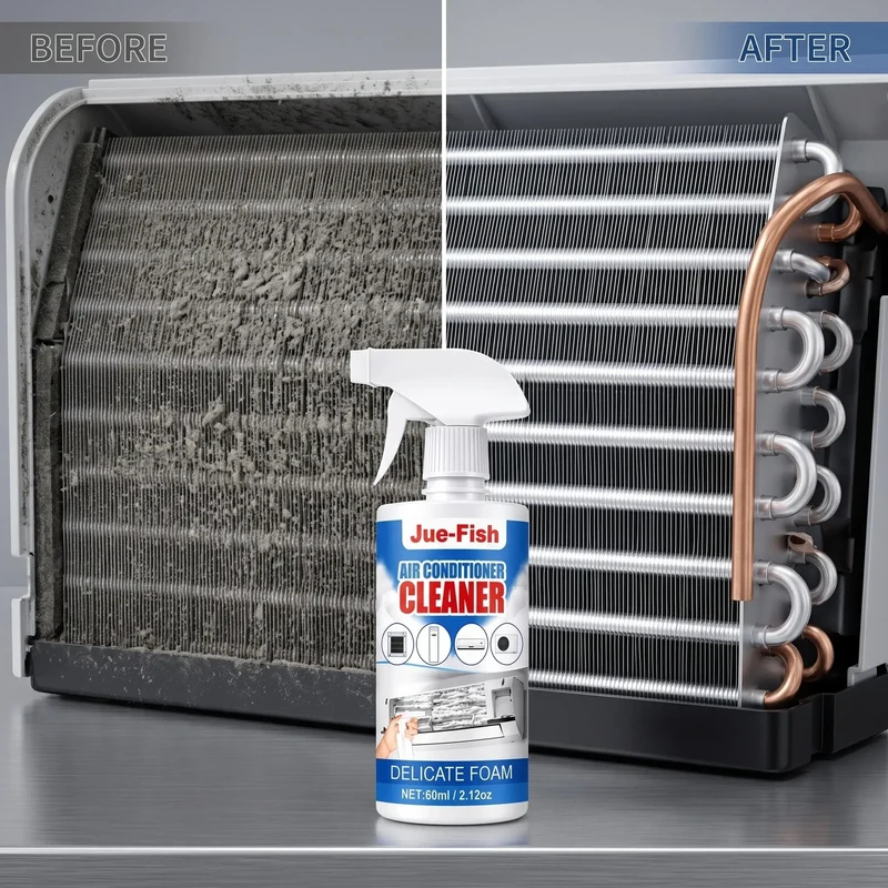Air Conditioner Cleaner Foam 2 Pack for Wall Mounted AC Units
