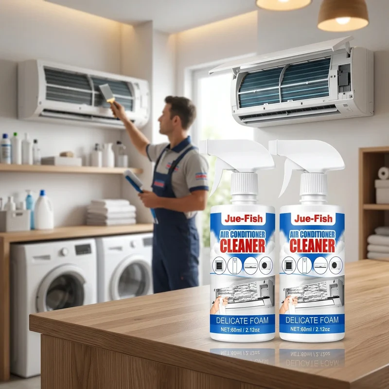 Air Conditioner Cleaner Foam 2 Pack for Wall Mounted AC Units