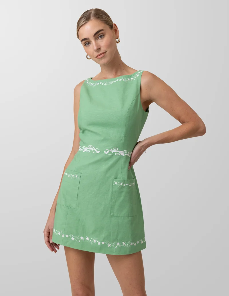 TIPPI EMBROIDERRED MINI