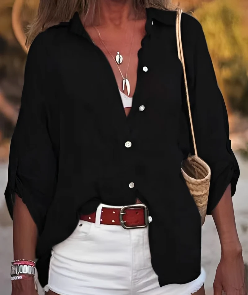 Joyce | Blouse Femme Décontractée Ample – Blouse Confort Journées Chaudes 2026