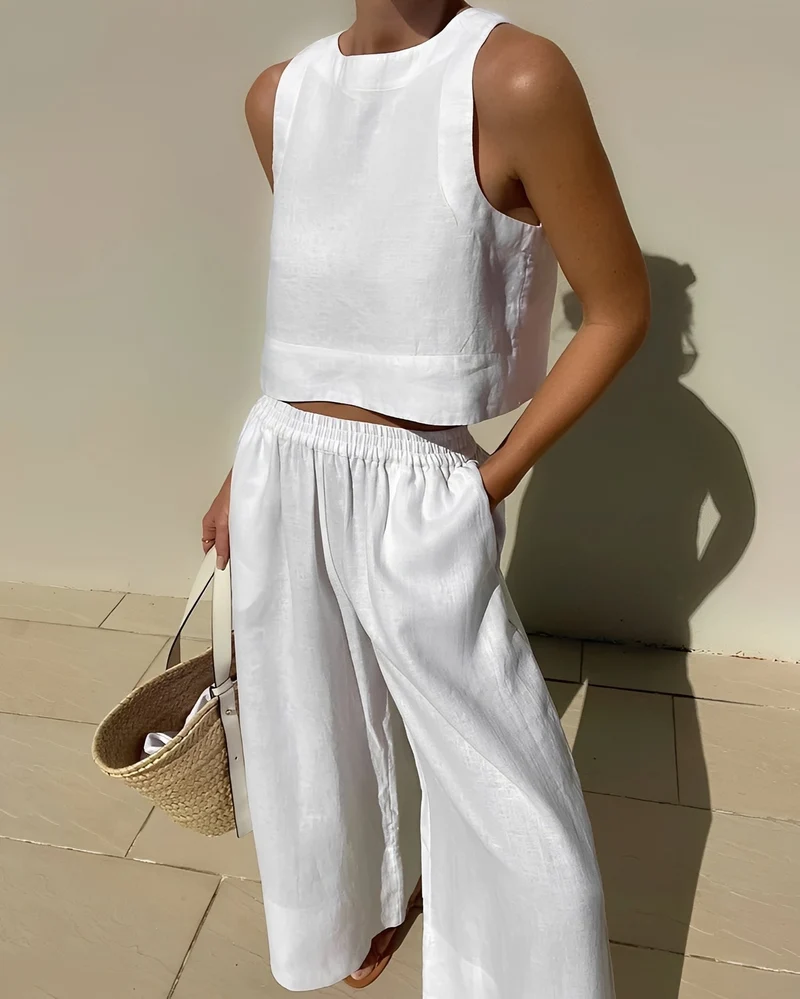 Sasha | Ensemble Femme Deux Pièces Ample – Matching Set Décontracté Confort 2026