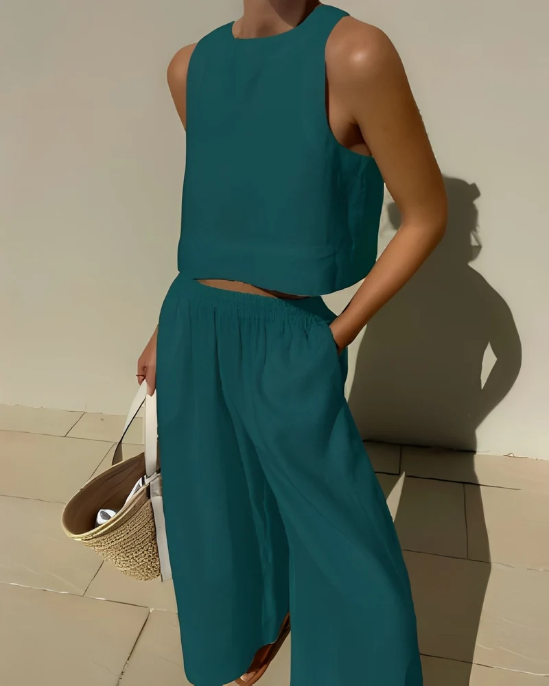 Sasha | Ensemble Femme Deux Pièces Ample – Matching Set Décontracté Confort 2026