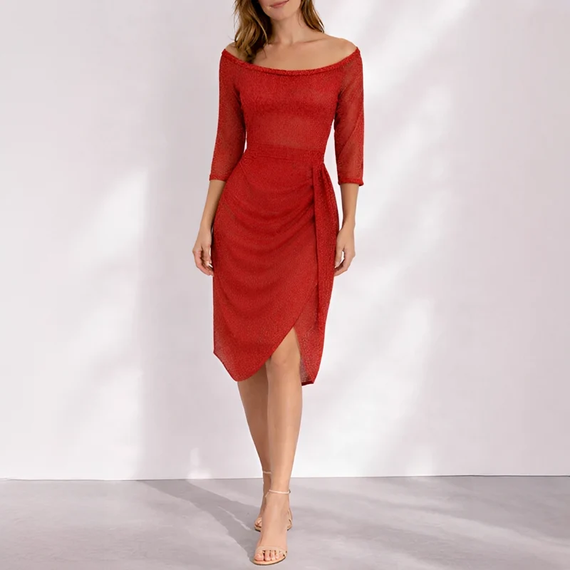 Shian | Robe Femme Féminine Décontractée – Robe Élégante pour Toutes Occasions 2026