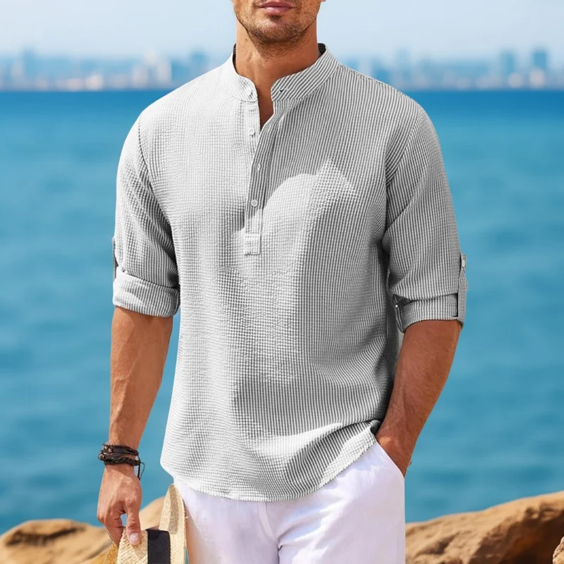 Recmar | Chemise Homme Été Chic – Chemise Authentique Style Bureau & Sorties 2026