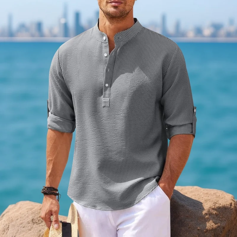 Recmar | Chemise Homme Été Chic – Chemise Authentique Style Bureau & Sorties 2026
