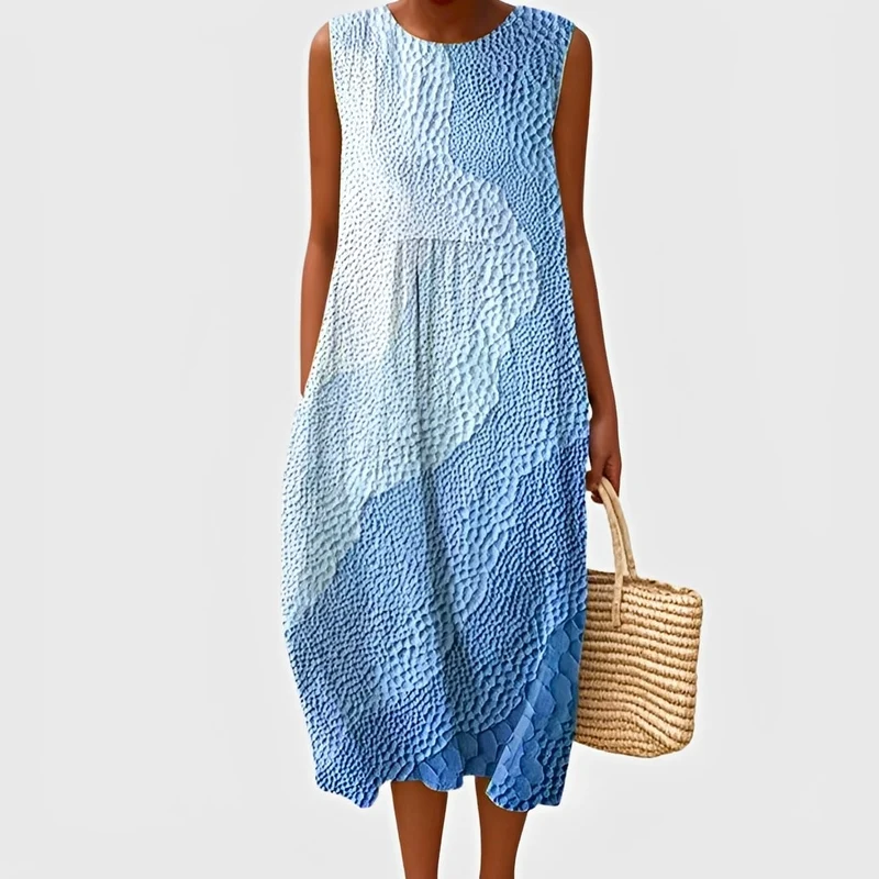 Karen | Robe Femme Sans Manches Élégante – Robe Légère pour Journées Chaudes 2026