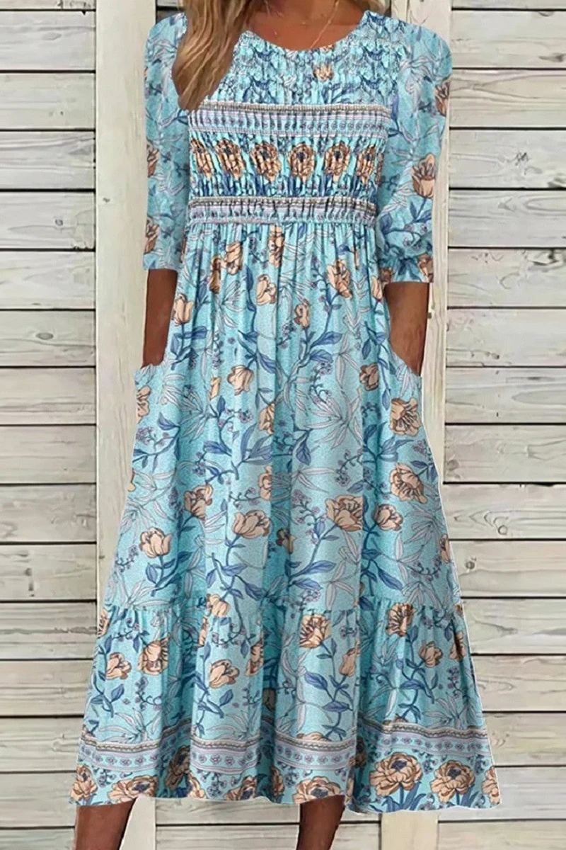 Robe Petal Muse pour femme – Élégante, fluide, décontractée, style estival et festif