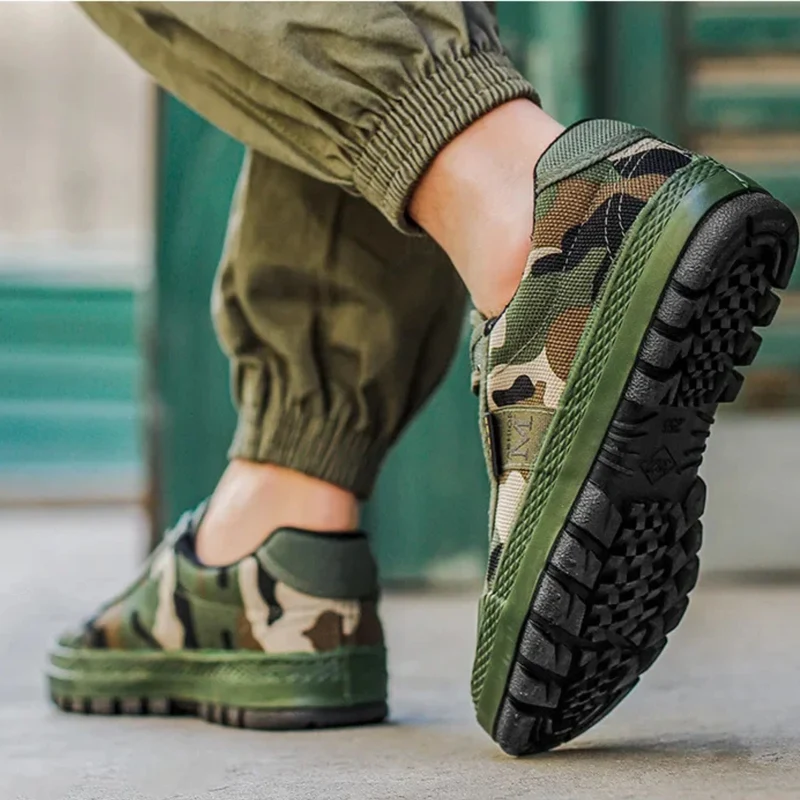 Baskets tout-terrain camouflage pour femmes – Style sportif décontracté pour l'extérieur