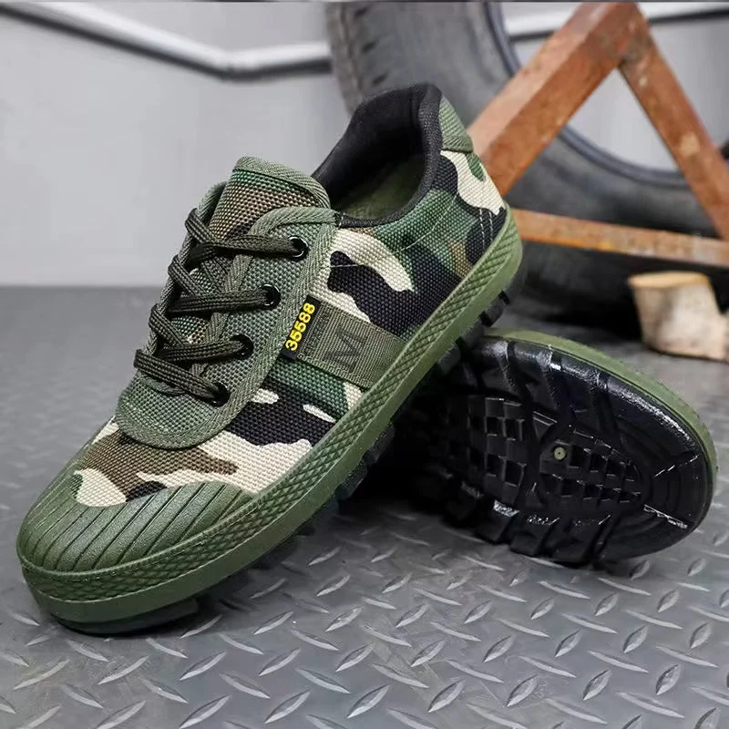 Baskets tout-terrain camouflage pour femmes – Style sportif décontracté pour l'extérieur