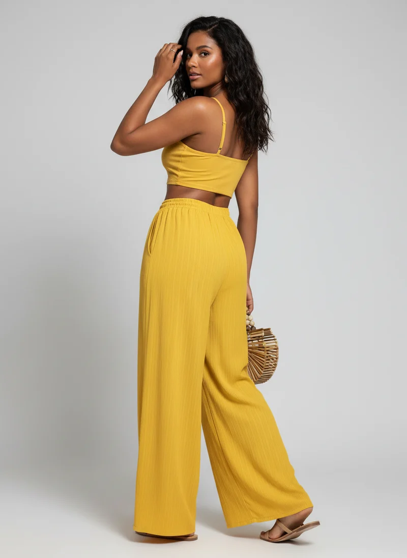 Léa | Femme Pantalon Large Décontracté Grande Taille – Pantalon Wide Leg 2026