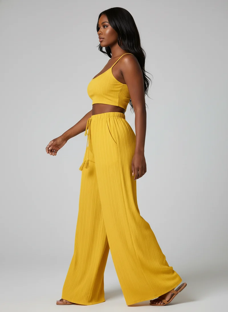 Léa | Femme Pantalon Large Décontracté Grande Taille – Pantalon Wide Leg 2026