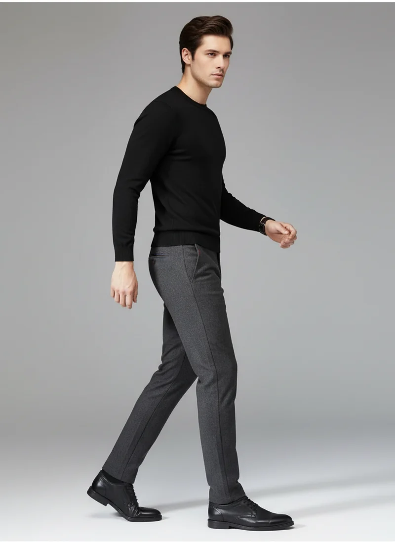 Luc | Homme Pantalon Long Slim Style Élégant – Pantalon Slim Homme Chic 2026