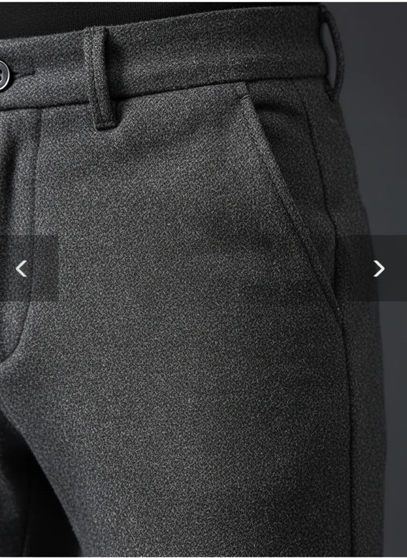 Luc | Homme Pantalon Long Slim Style Élégant – Pantalon Slim Homme Chic 2026
