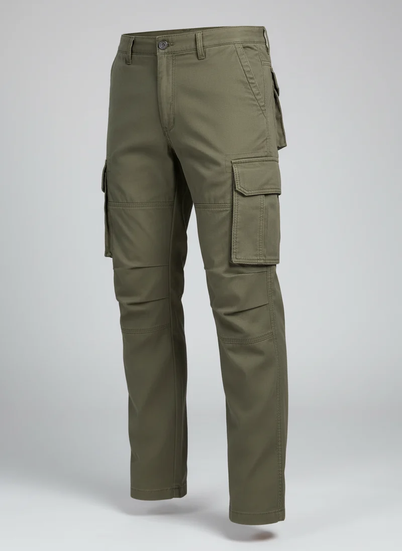 Nicolas | Homme Pantalon Cargo Utilitaire Coton Multi-Poches – Cargo Homme 2026