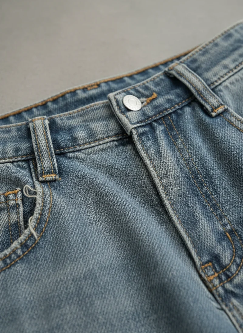 Mélodie | Femme Jean Bleu Taille Haute Coupe Droite Vintage – Jean Vintage 2026