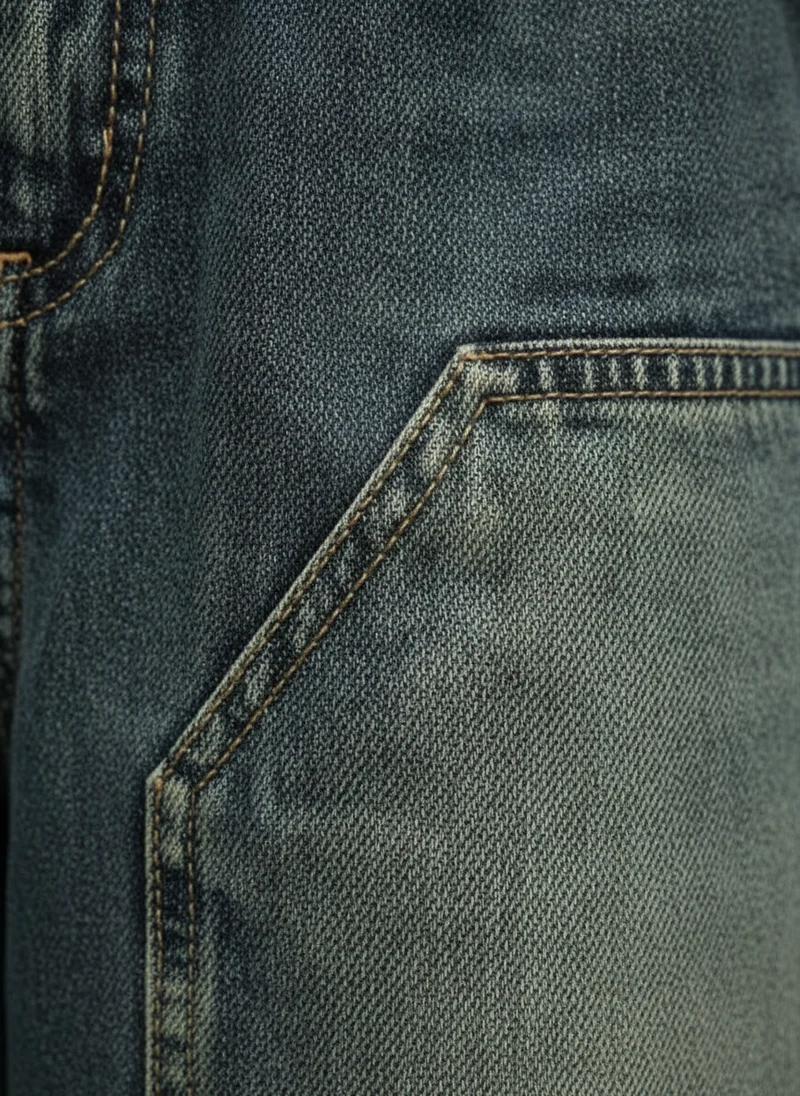 Pauline | Femme Short Denim Oversize Style Y2K Baggy – Short Y2K Tendance 2026
