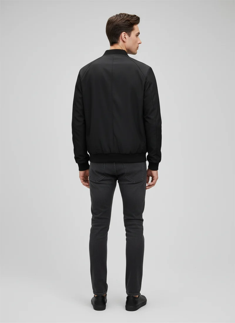 Reine | Femme Blouson Court Col Baseball Look Urbain – Blouson Urbain 2026