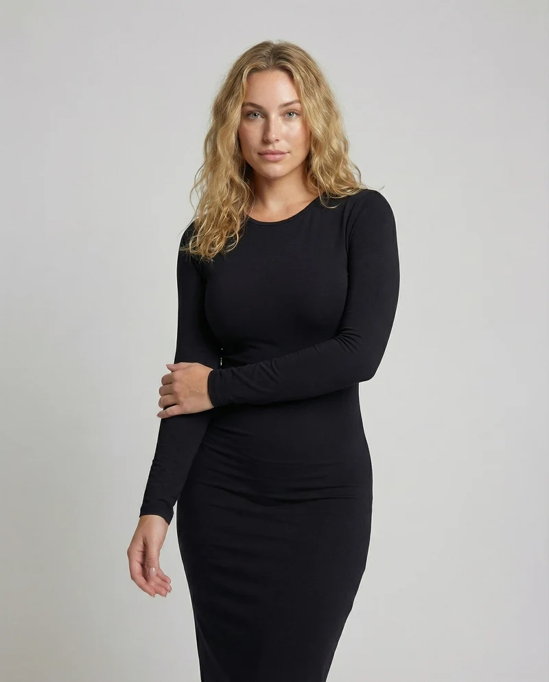 Rachel | Femme Robe Bodycon Sculptante Jersey Stretch – Robe Bodycon Soirée 2026