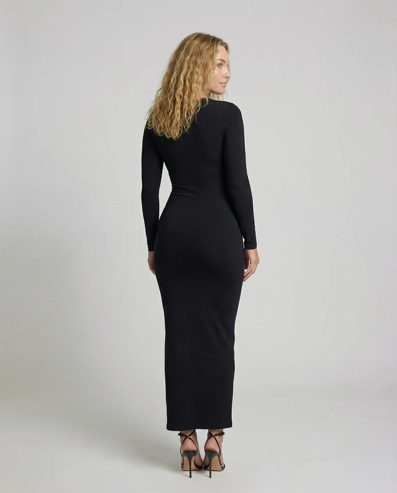 Rachel | Femme Robe Bodycon Sculptante Jersey Stretch – Robe Bodycon Soirée 2026