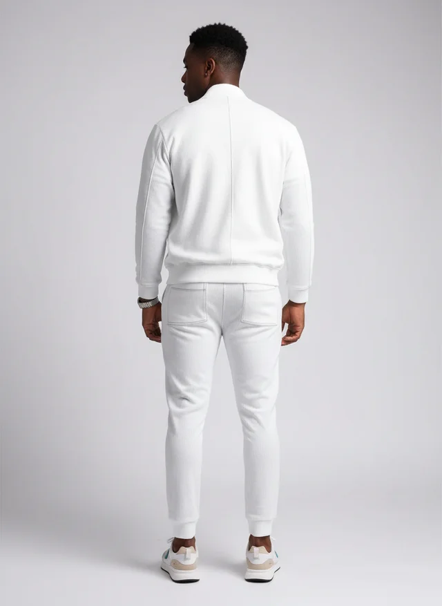 Sylvain | Homme Ensemble Décontracté Tricot Waffle – Set Waffle Moderne 2026