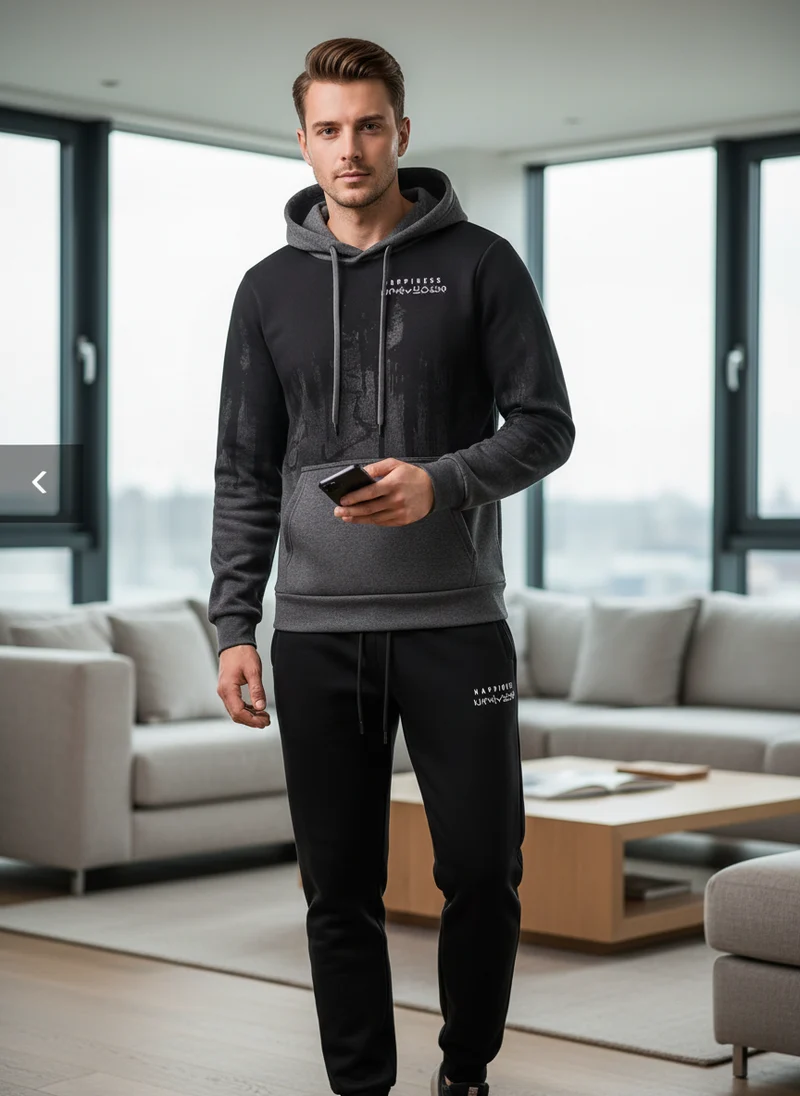 Ugo | Homme Ensemble Survêtement Sweat Capuche Joggers Luxe – Set Luxe 2026