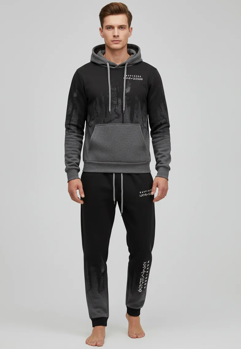 Ugo | Homme Ensemble Survêtement Sweat Capuche Joggers Luxe – Set Luxe 2026